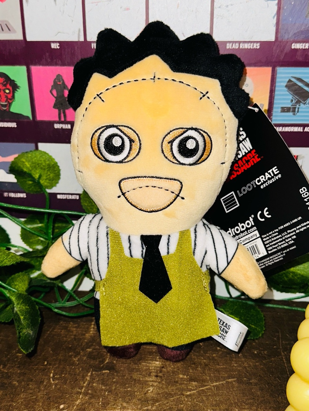 Kidrobot Horror Phunny Leatherface Texas Chainsaw Massacre Plush